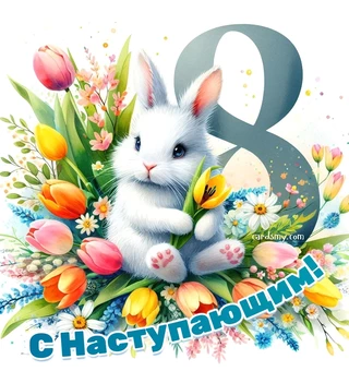 С Наступающим 8 Марта!