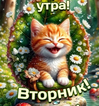 Доброго утра, Вторник!