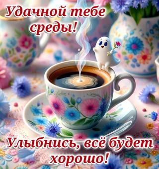 Удачной тебе среды!