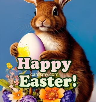 Happy Easter (кролик)