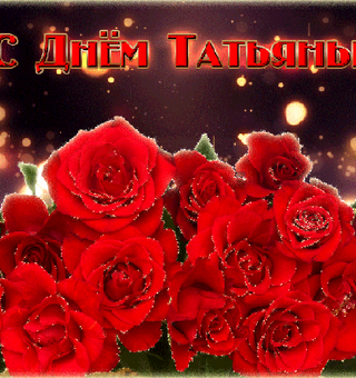 Розы Татьяне в Татьянин день, Татьянин День