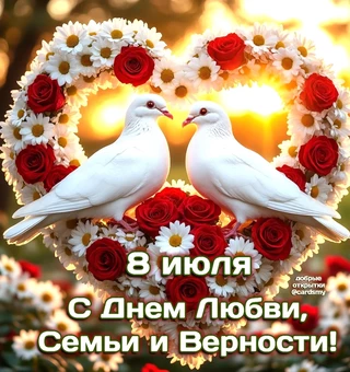 С Днём Семьи, Любви и Верности - День семьи, любви и верности