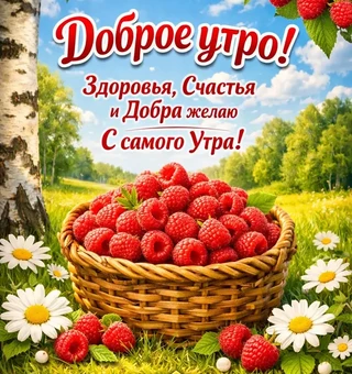 Здоровья, счастья и добра желаю с утра - Доброе утро