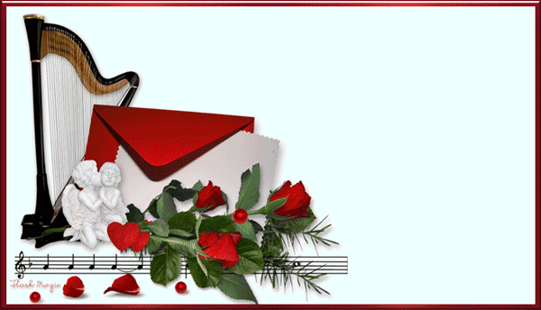 Валентинка со стихами День Святого Валентина