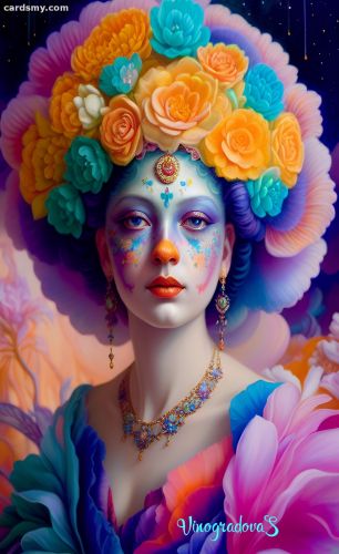 Opal Clown Goddess
